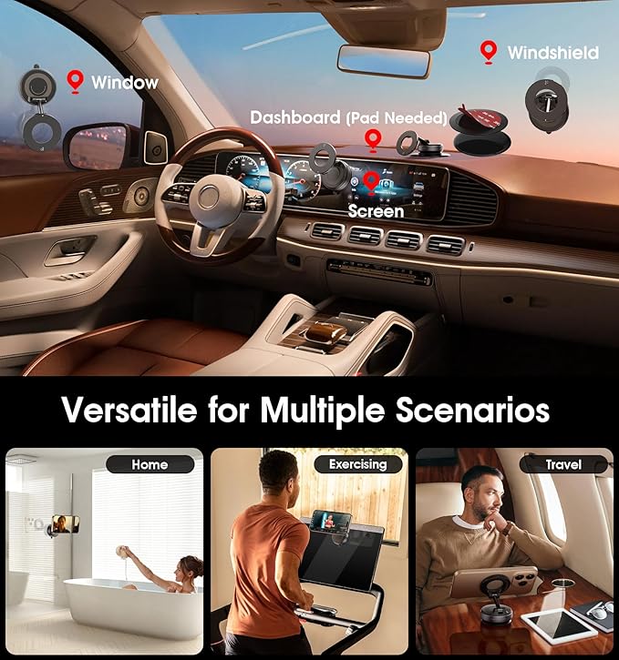 Cinematix Store™ 360 Rotate Vacuum Suction Phone