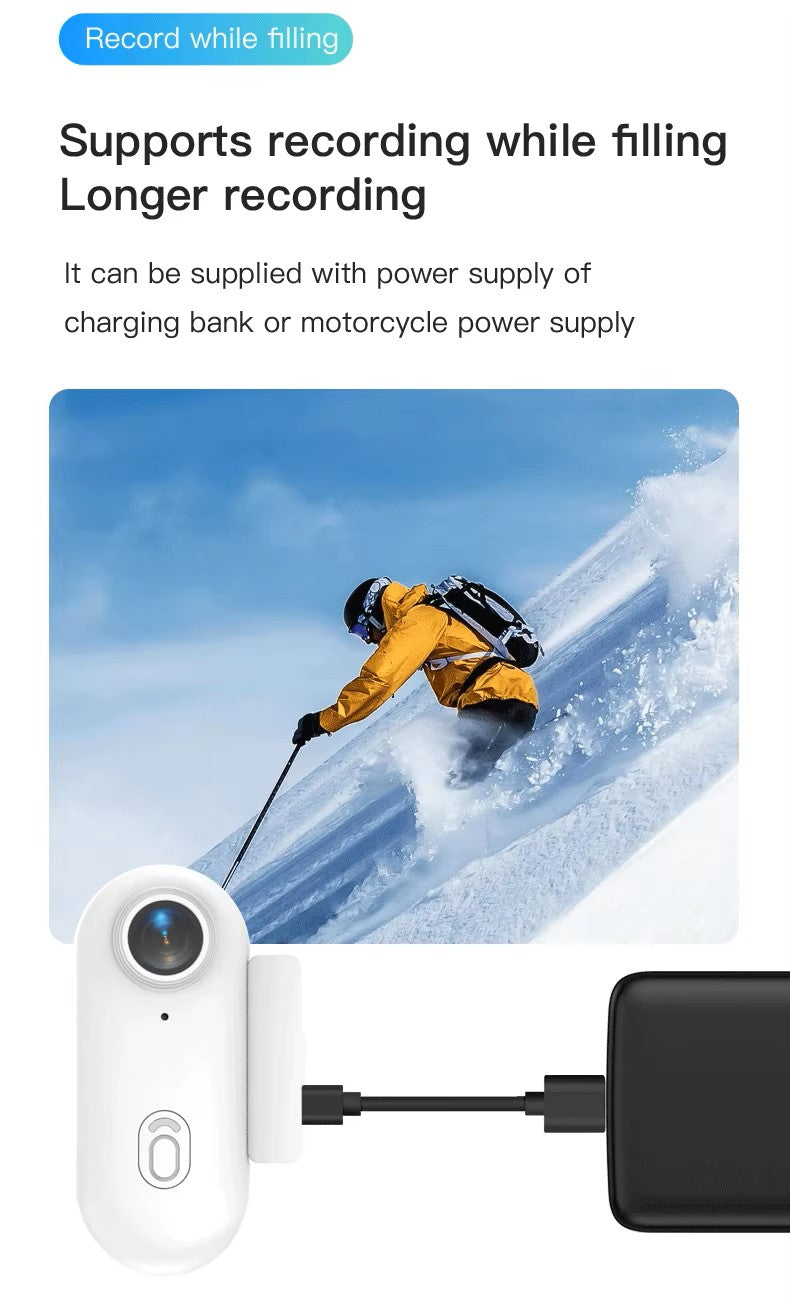 Cinematix Store™ Pocket 4K Mini Camera Magnetic Wearable Cam