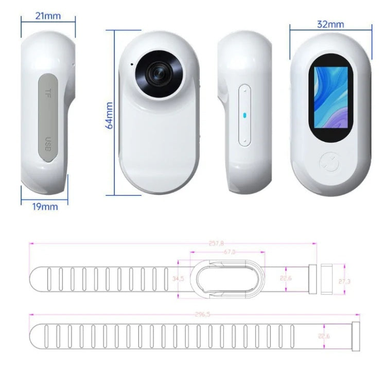 Cinematix Store™ HD 1080P Pet Collar Camera