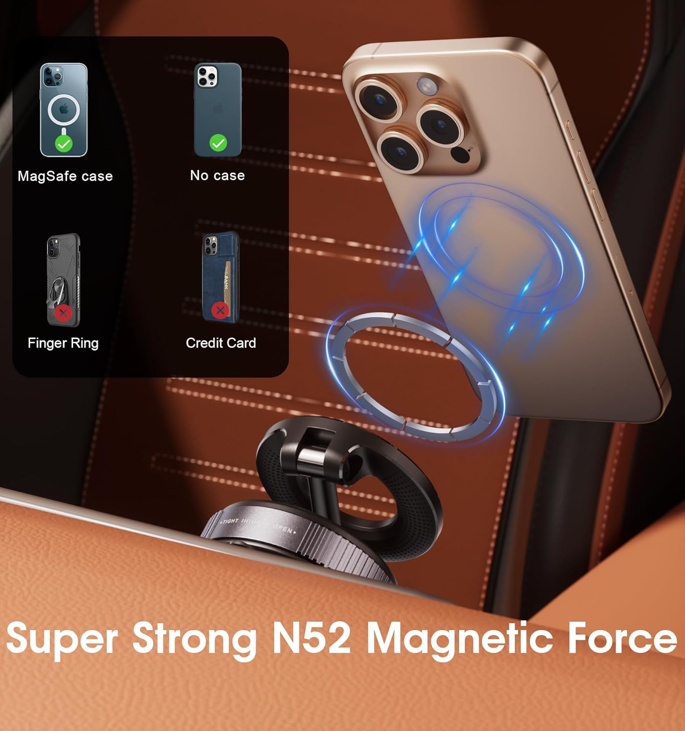 Cinematix Store™ 360 Rotate Vacuum Suction Phone