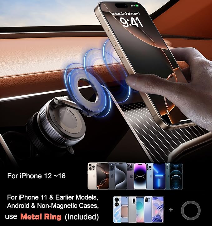 Cinematix Store™ 360 Rotate Vacuum Suction Phone