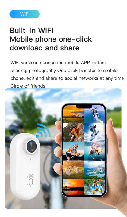 Cinematix Store™ Pocket 4K Mini Camera Magnetic Wearable Cam
